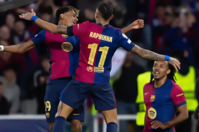 Yamal, Raphinha membawa Barca melewati Benfica ke delapan besar Liga Champions